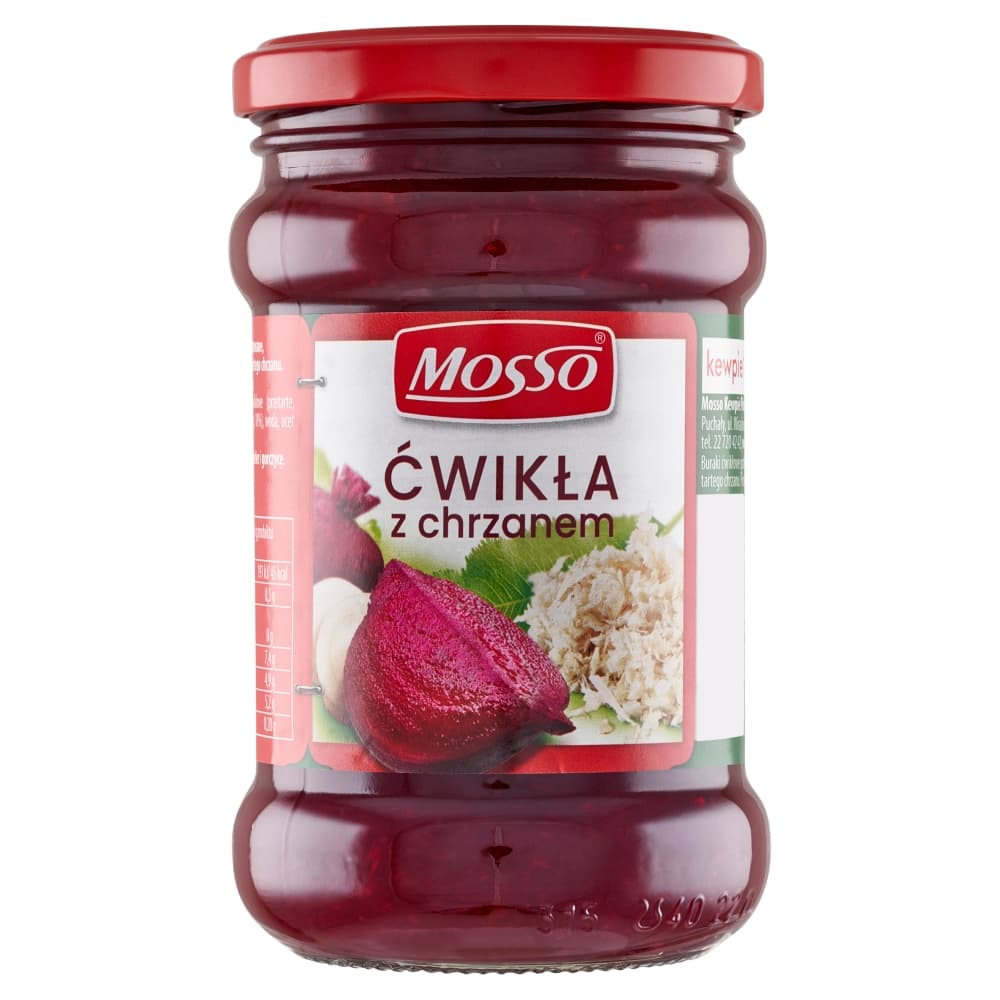 MOSSO Ćwikła z chrzanem 300 ml