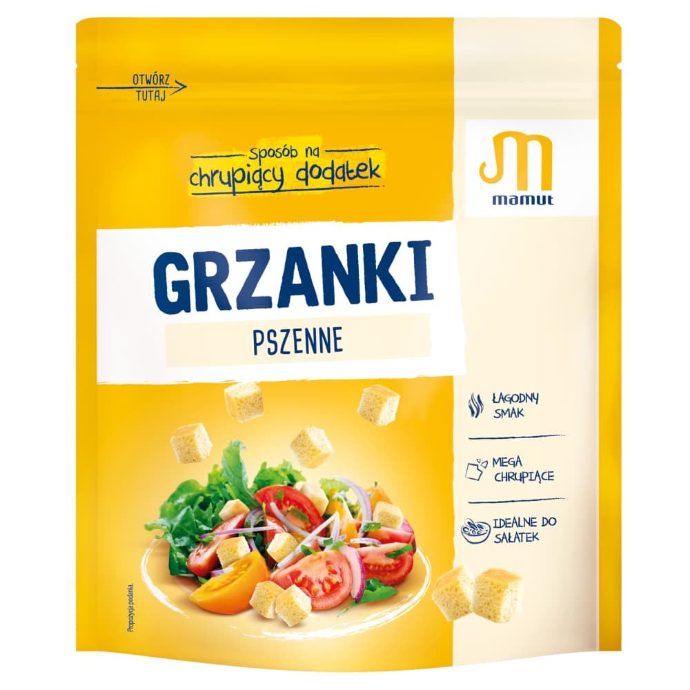 MAMUT Grzanki pszenne 150 g