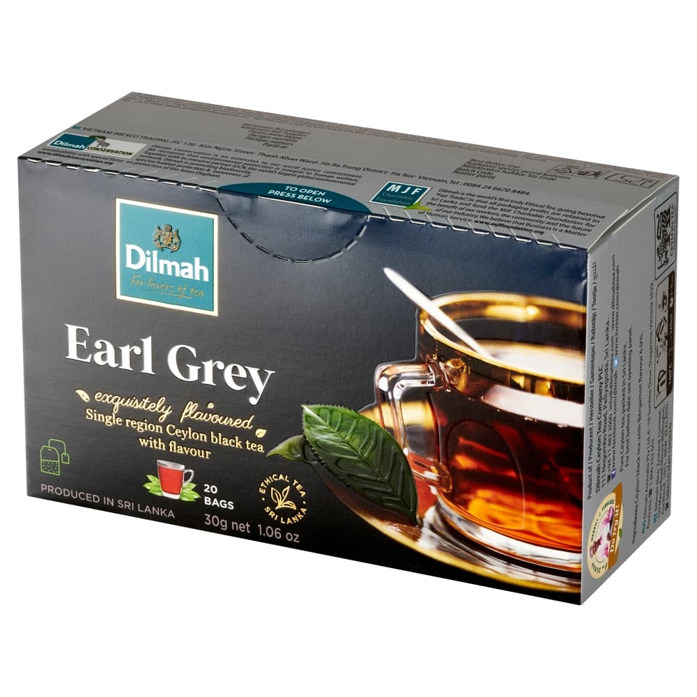 DILMAH Herbata aromat earl grey 20x1,5g