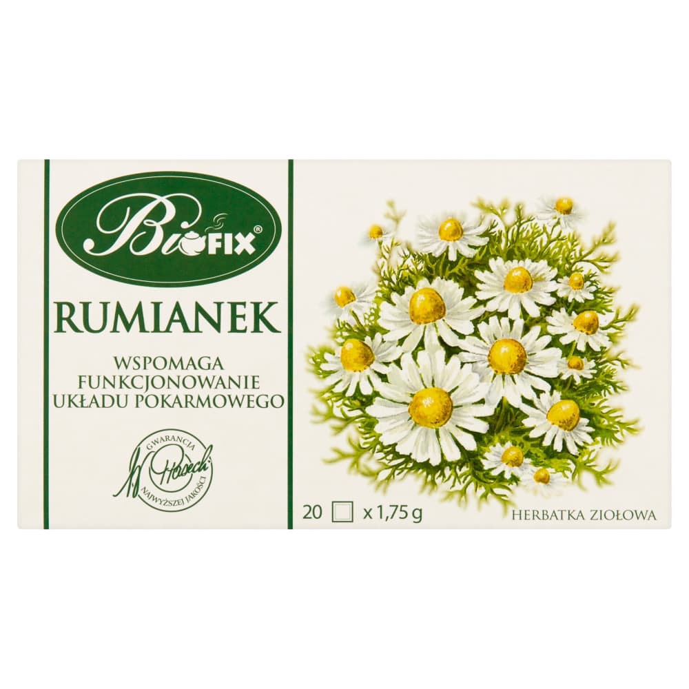 BIFIX Herbata ziołowa w torebkach rumianek (20x1,75 g) 35 g