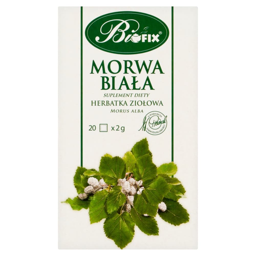 BIFIX Herbata ziołowa w torebkach morwa biała (20x2 g) 40 g