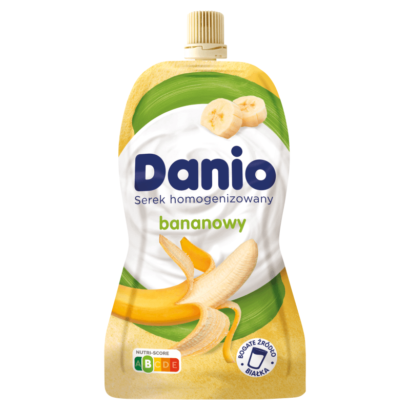 DANONE DANIO Serek homogenizowany bananowy 120 g