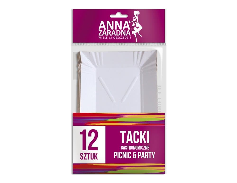 ANNA ZARADNA PICNIC & PARTY Tacki gastronomiczne 12szt.