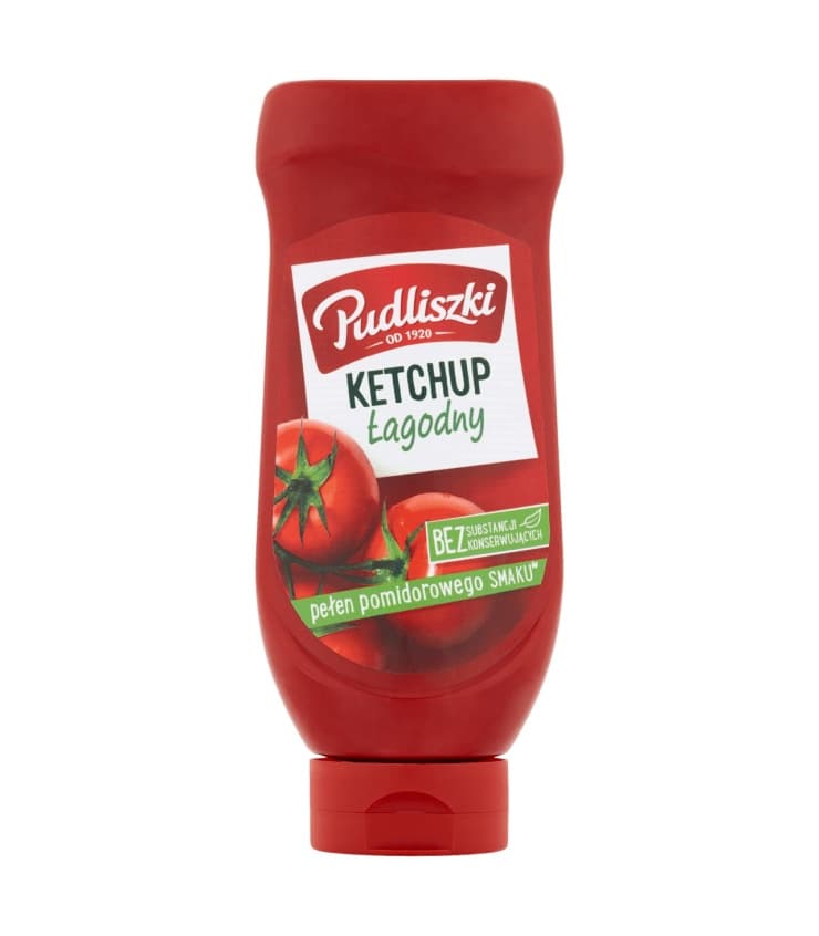 PUDLISZKI Ketchup łagodny 700 g