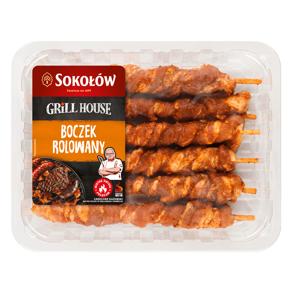 SOKOŁÓW Boczek rolowany 300g
