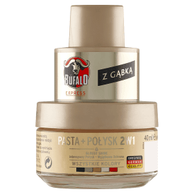 BUFALO Pasta do butów 2w1 bezbarwna 40ml