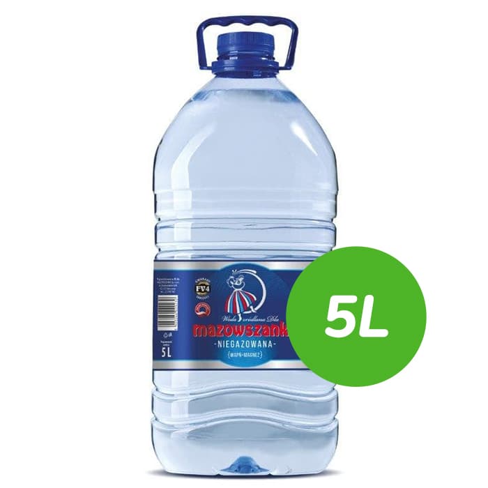 MAZOWSZANKA Woda mineralna 5000 ml