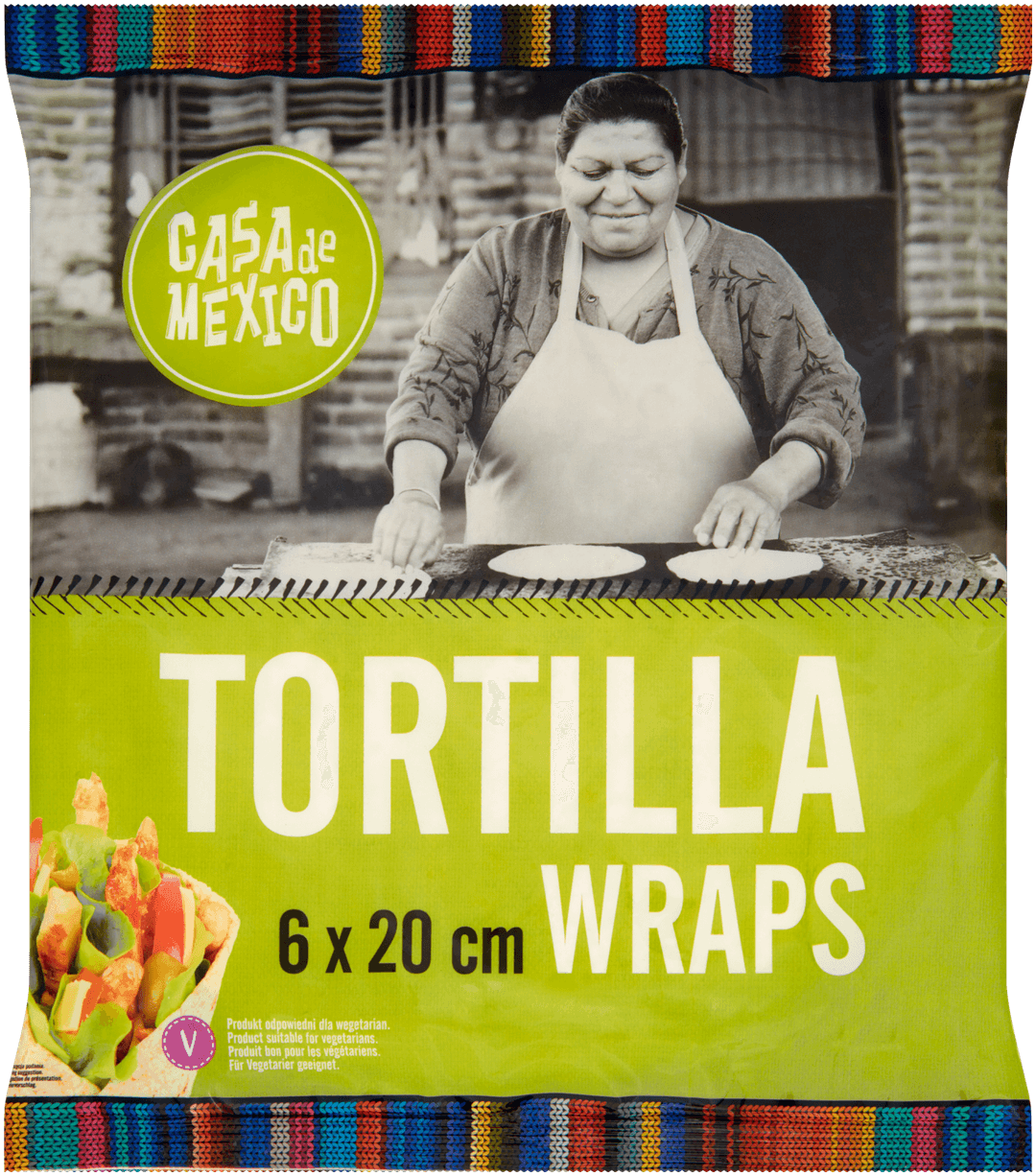 CASA DE MEXICO Wrap pszenny 20 cm 6szt