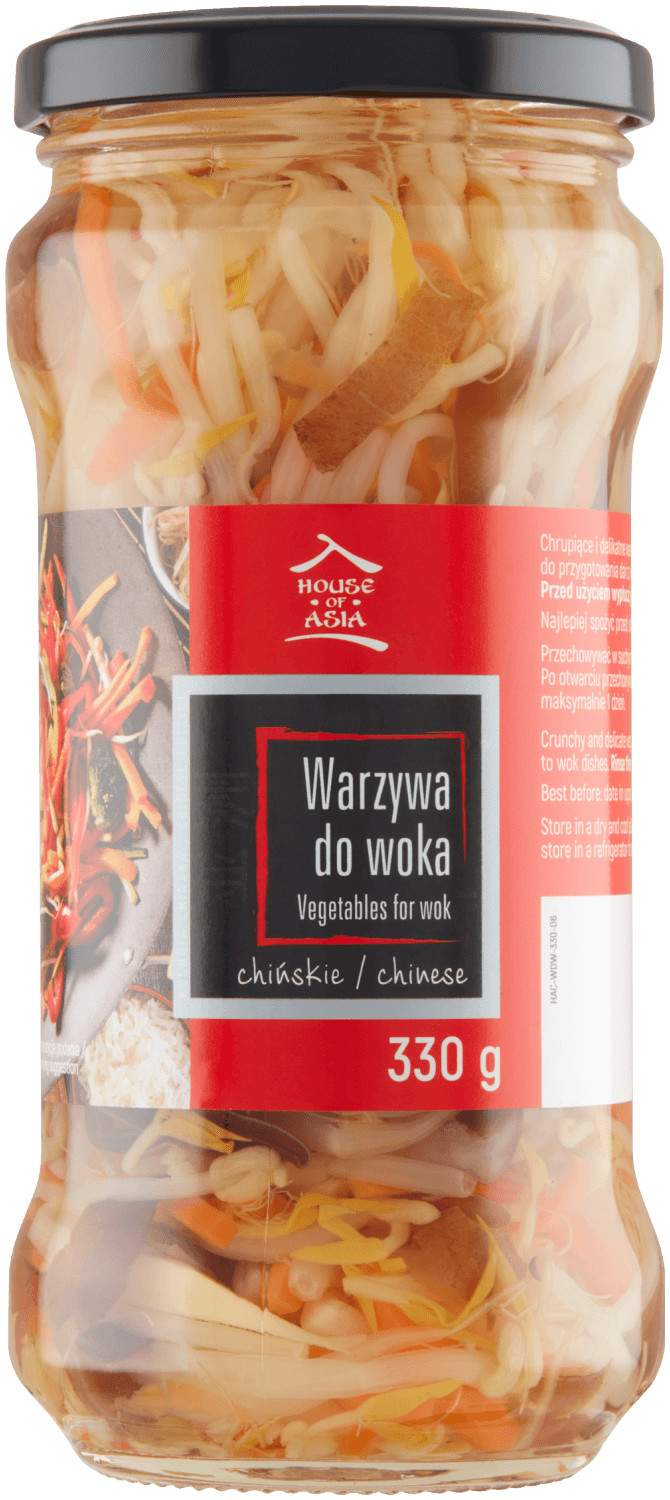 HOUSE OF ASIA Warzywa do woka 330g