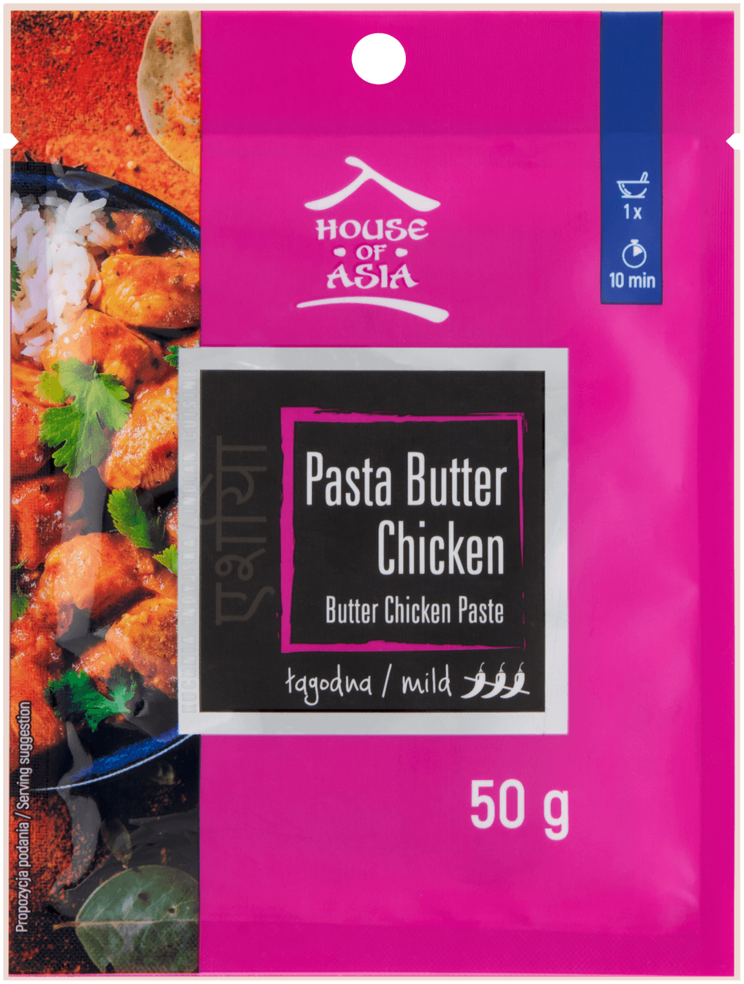 HOUSE OF ASIA Pasta Butter Chicken łagodna 50g