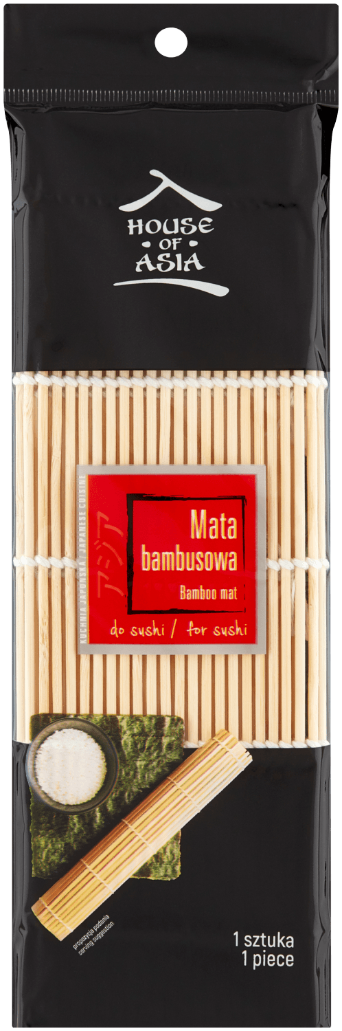 HOUSE OF ASIA Mata bambusowa 1szt