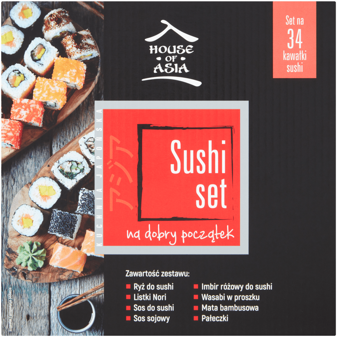 HOUSE OF ASIA Zestaw startowy do sushi 1 szt.