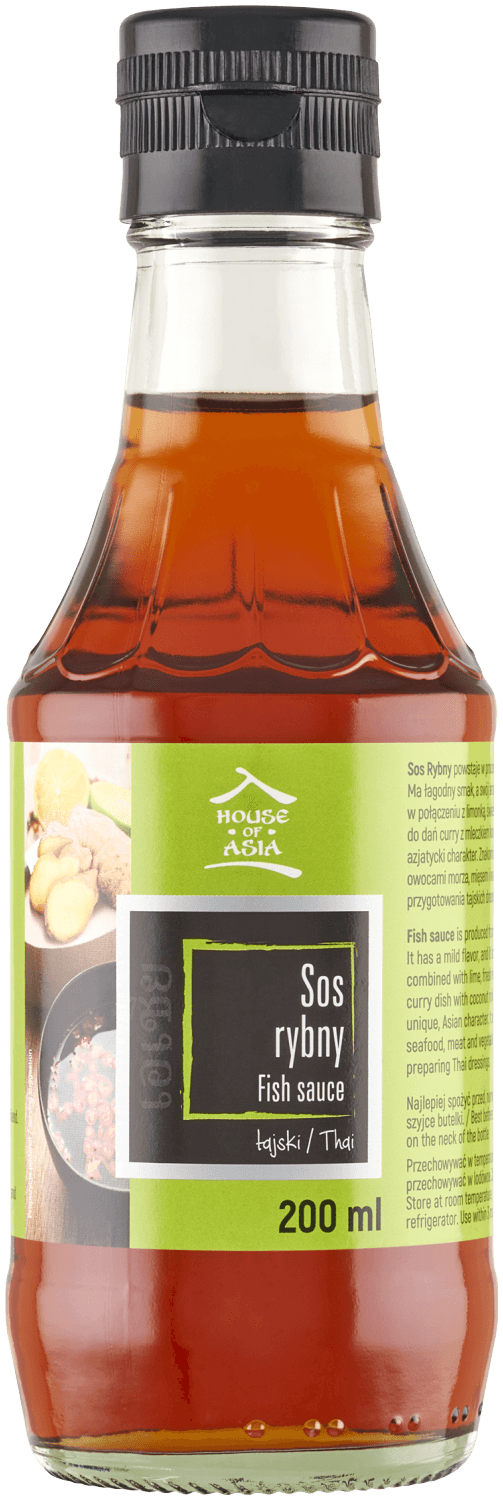 HOUSE OF ASIA Bezglutenowy sos rybny 200ml
