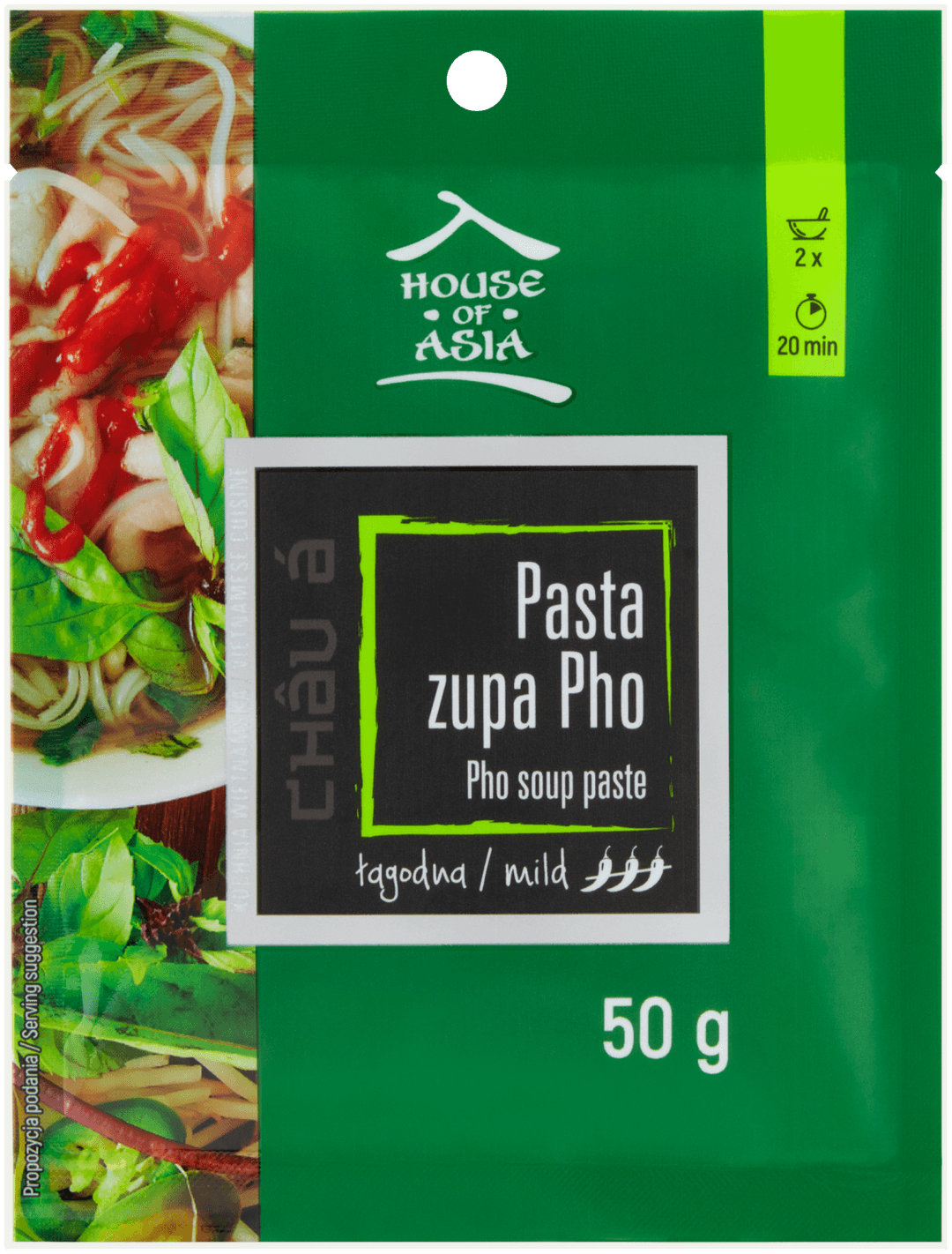 HOUSE OF ASIA Pasta Zupa Pho 50g