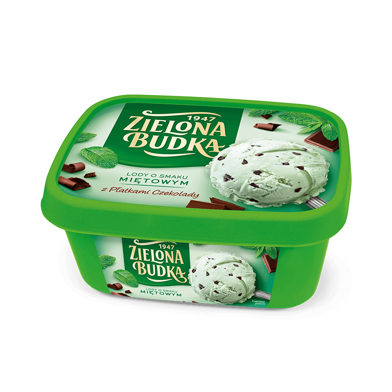 ZIELONA BUDKA Lody miętowe 1000 ml