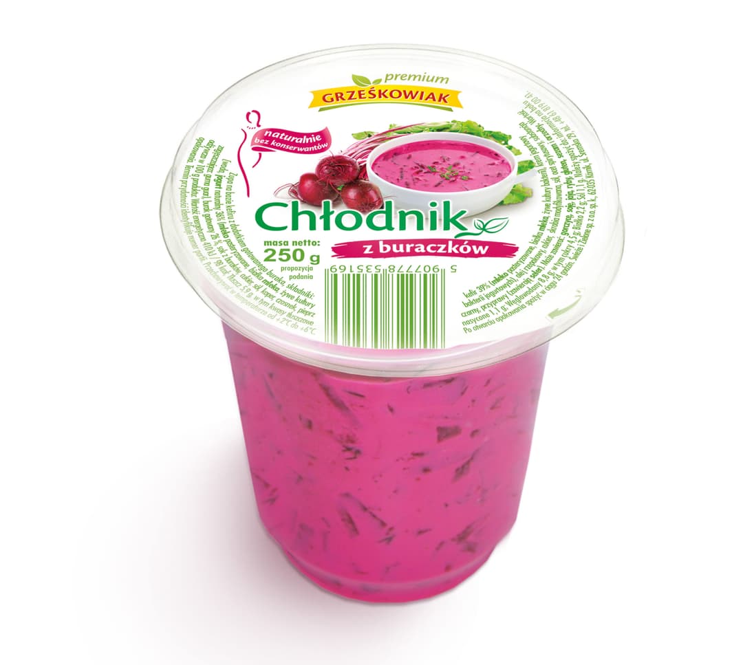 GRZEŚKOWIAK Chłodnik z buraczkami 250 g