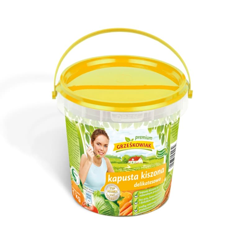 GRZEŚKOWIAK Kapusta kiszona delikatesowa 1000 g