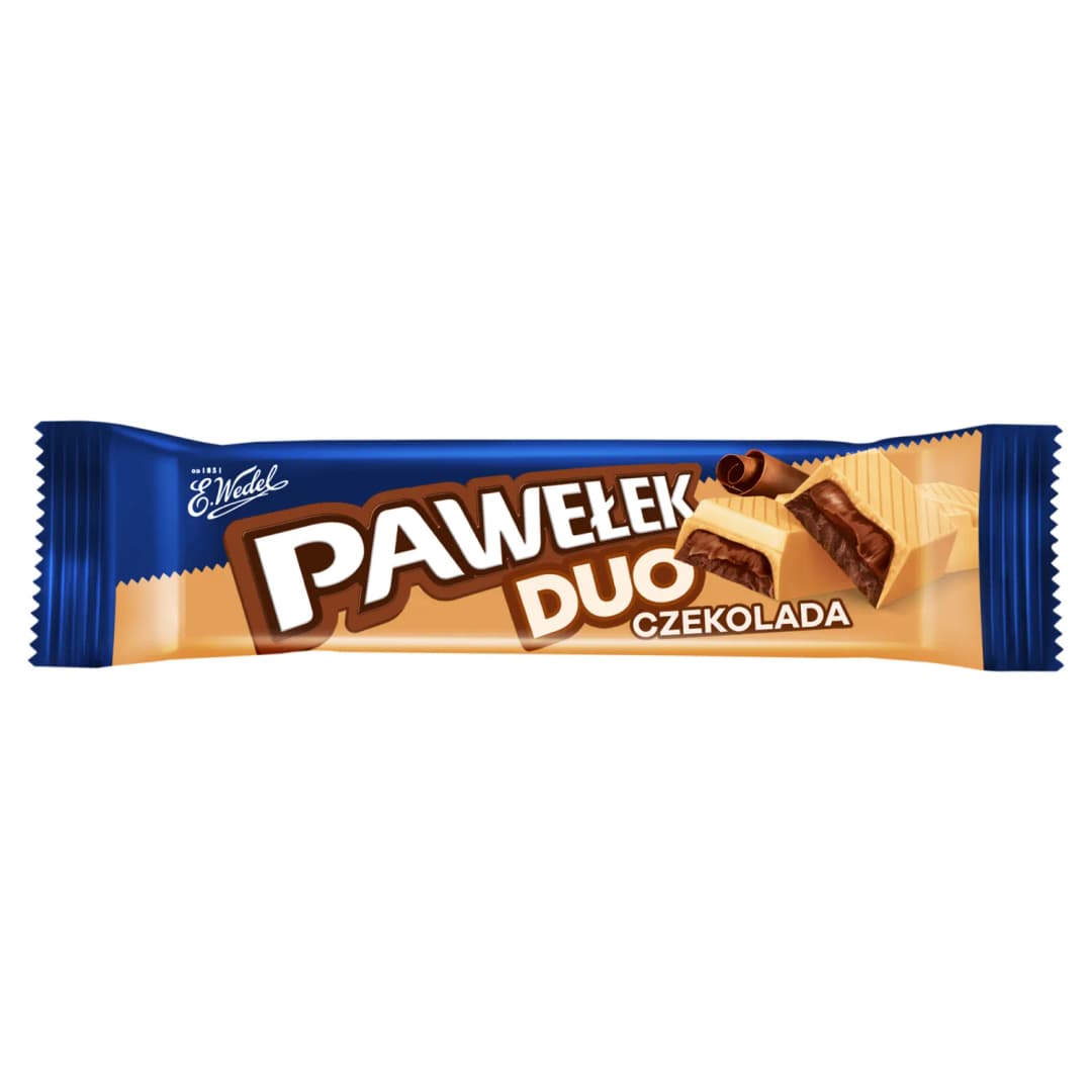 E. WEDEL PAWEŁEK Baton duo czekoladowy 45g