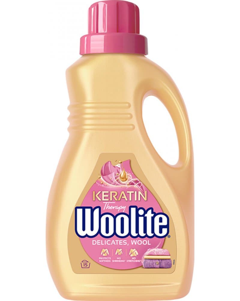 WOOLITE KERATIN THERAPY Płyn do prania Delicates-Wool 900ml