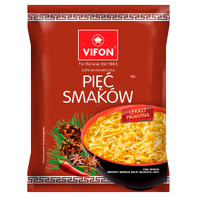 VIFON Zupa błyskawiczna pięć smaków 70 g