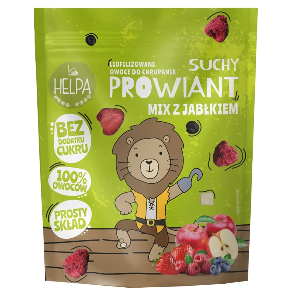 HELPA Suchy prowiant mix z jabłkiem 20g