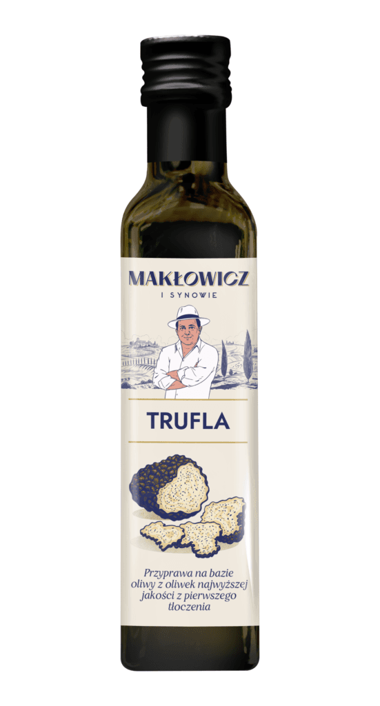 MAKŁOWICZ I SYNOWIE Przyprawa na bazie oliwy z oliwek truflowa 250ml