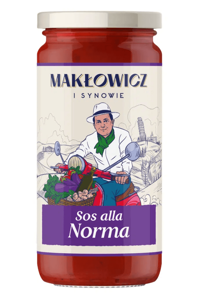 MAKŁOWICZ I SYNOWIE Sos alla norma 400g