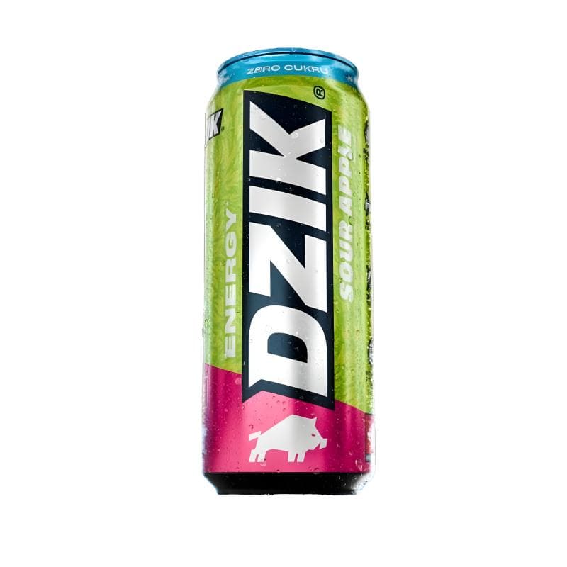 DZIK Energy drink o smaku kwaśnego jabłka bez cukru