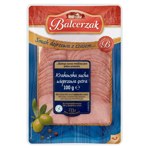 BALCERZAK Kiełbasa krakowska sucha 100 g