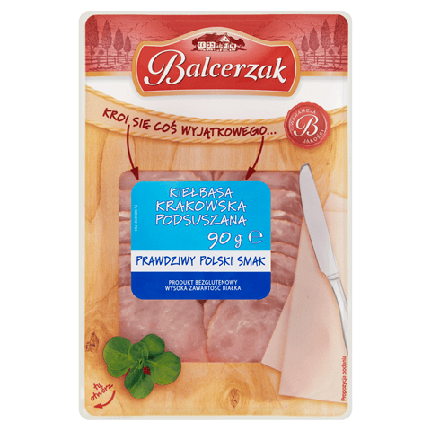 BALCERZAK Kiełbasa krakowska podsuszana 90 g