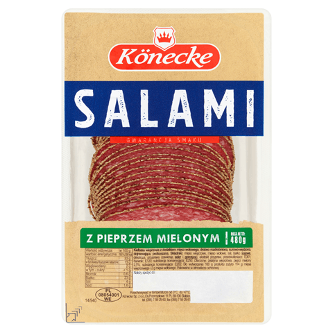 KONECKE Salami z pieprzem mielonym 480 g