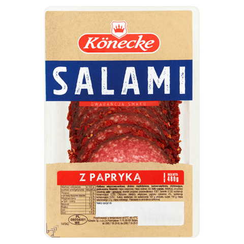 KONECKE Salami z papryką 480 g