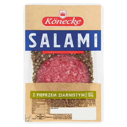 KONECKE Salami z pieprzem mielonym 100 g
