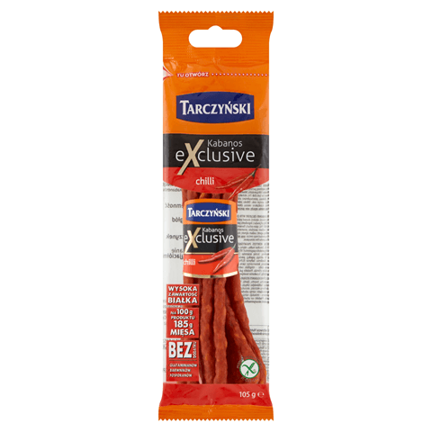 TARCZYŃSKI EXCLUSIVE Kabanosy chilli 105 g