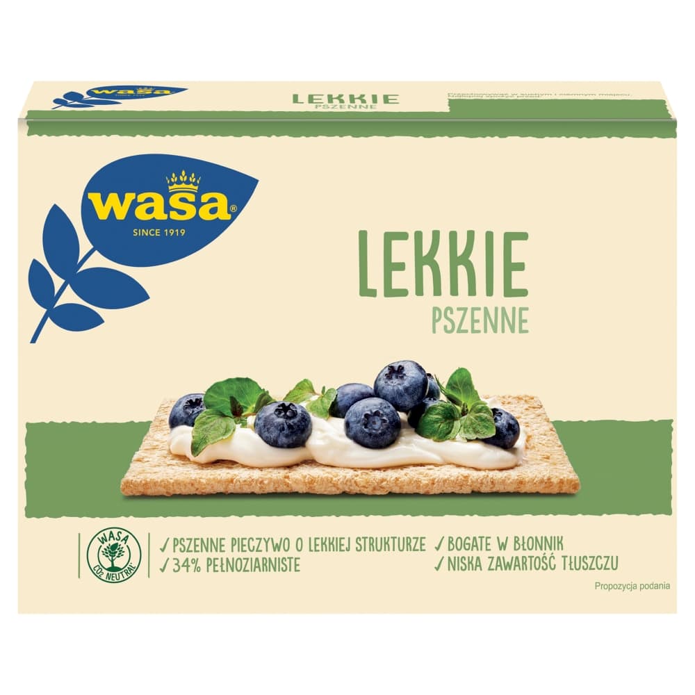 WASA Pieczywo lekkie pszenne 110 g