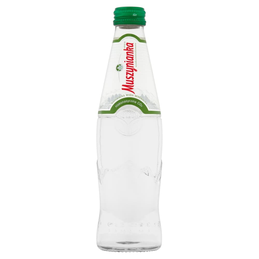 MUSZYNIANKA Woda mineralna niegazowana (szkło) 300ml