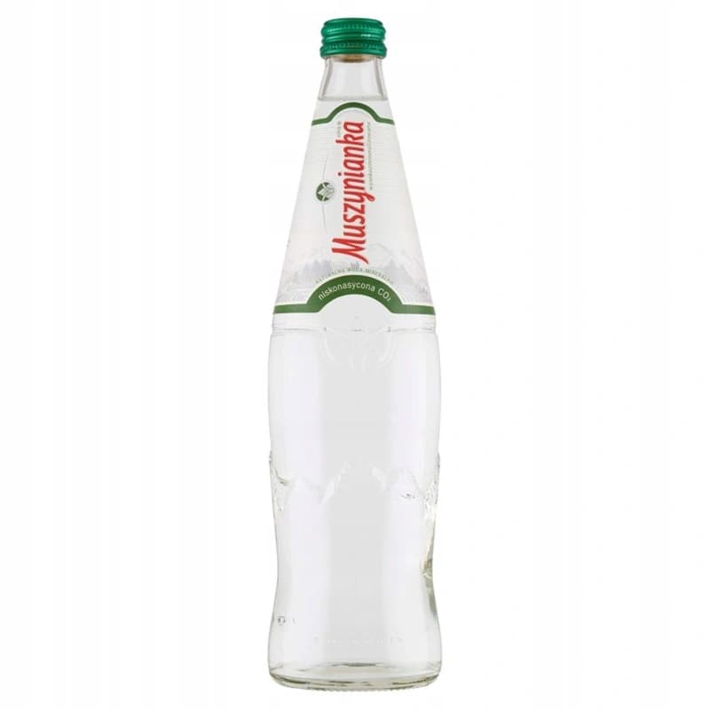 MUSZYNIANKA Woda mineralna częściowo odgazowana (szkło) 700 ml