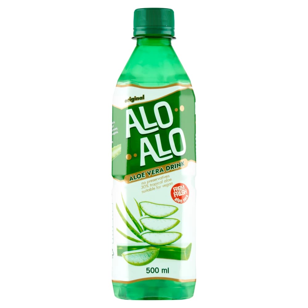 ALO ALO Napój aloesowy z sokiem winogronowym original 500ml
