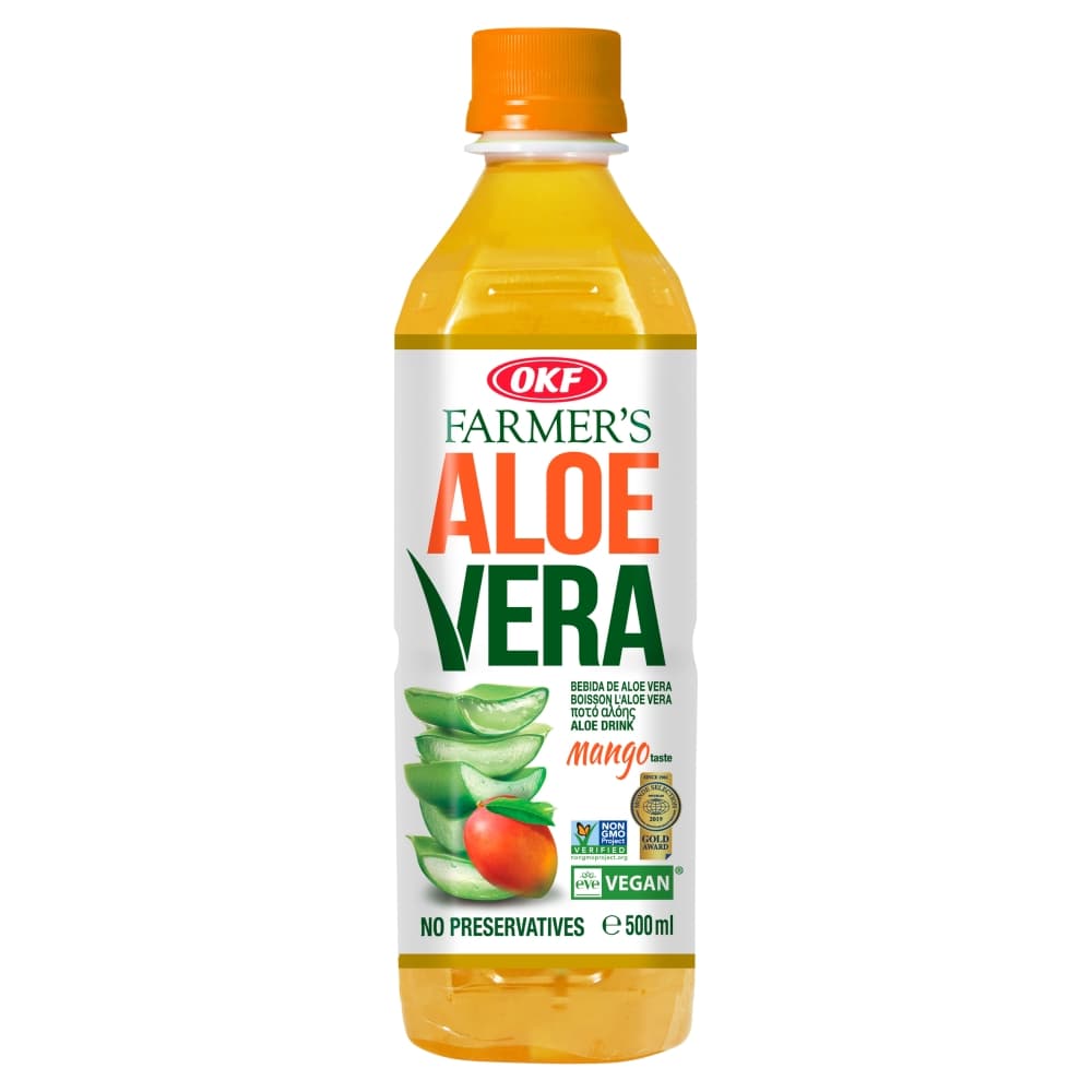 OKF FARMER'S Napój z aloesu mango 500ml
