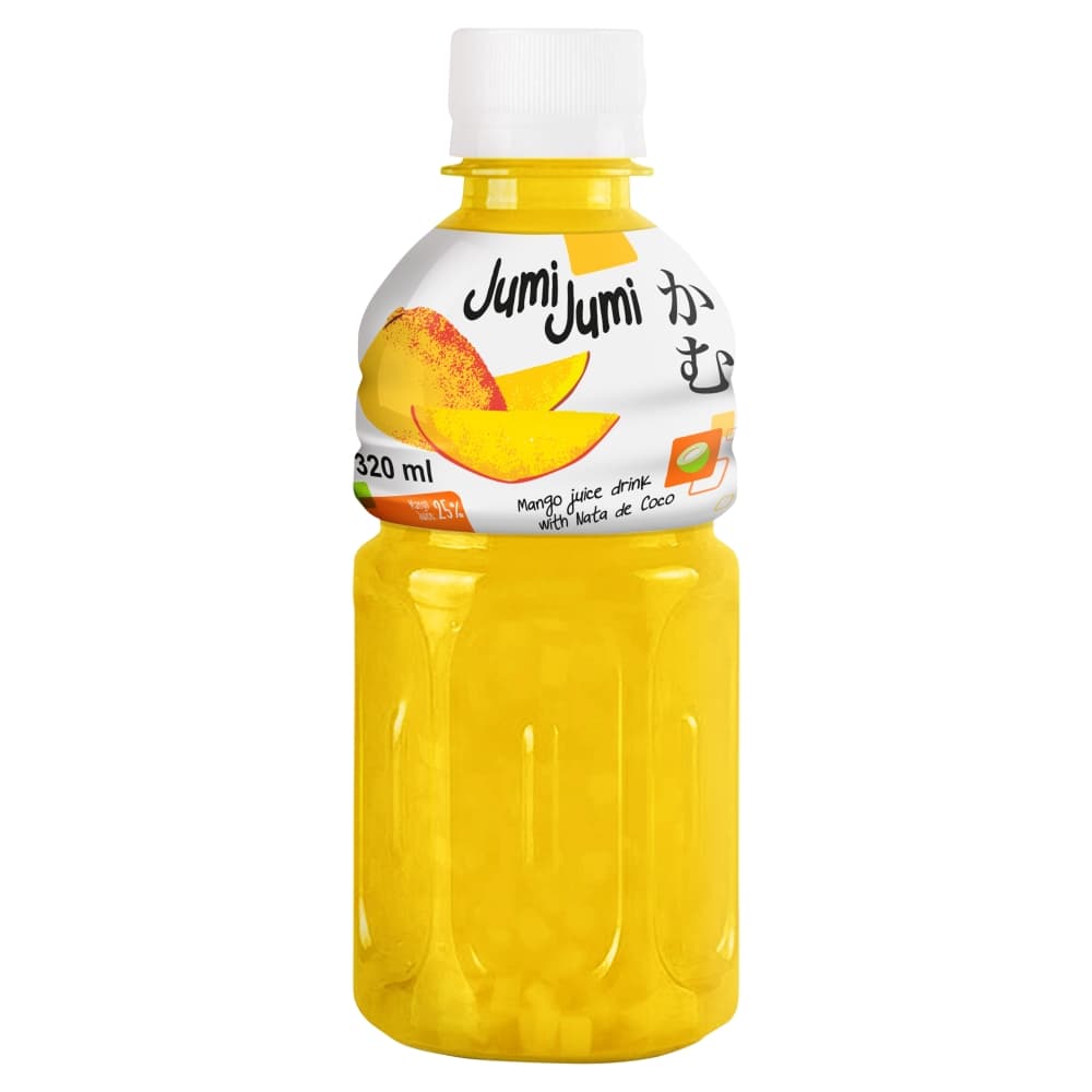 JUMI JUMI Napój mango z kawałkami galaretki kokosowej nata de coco 320ml