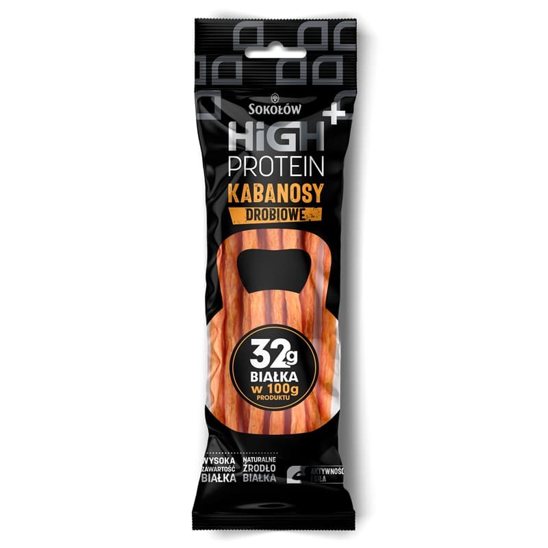 HIGH PROTEIN Kabanosy drobiowe 60 g