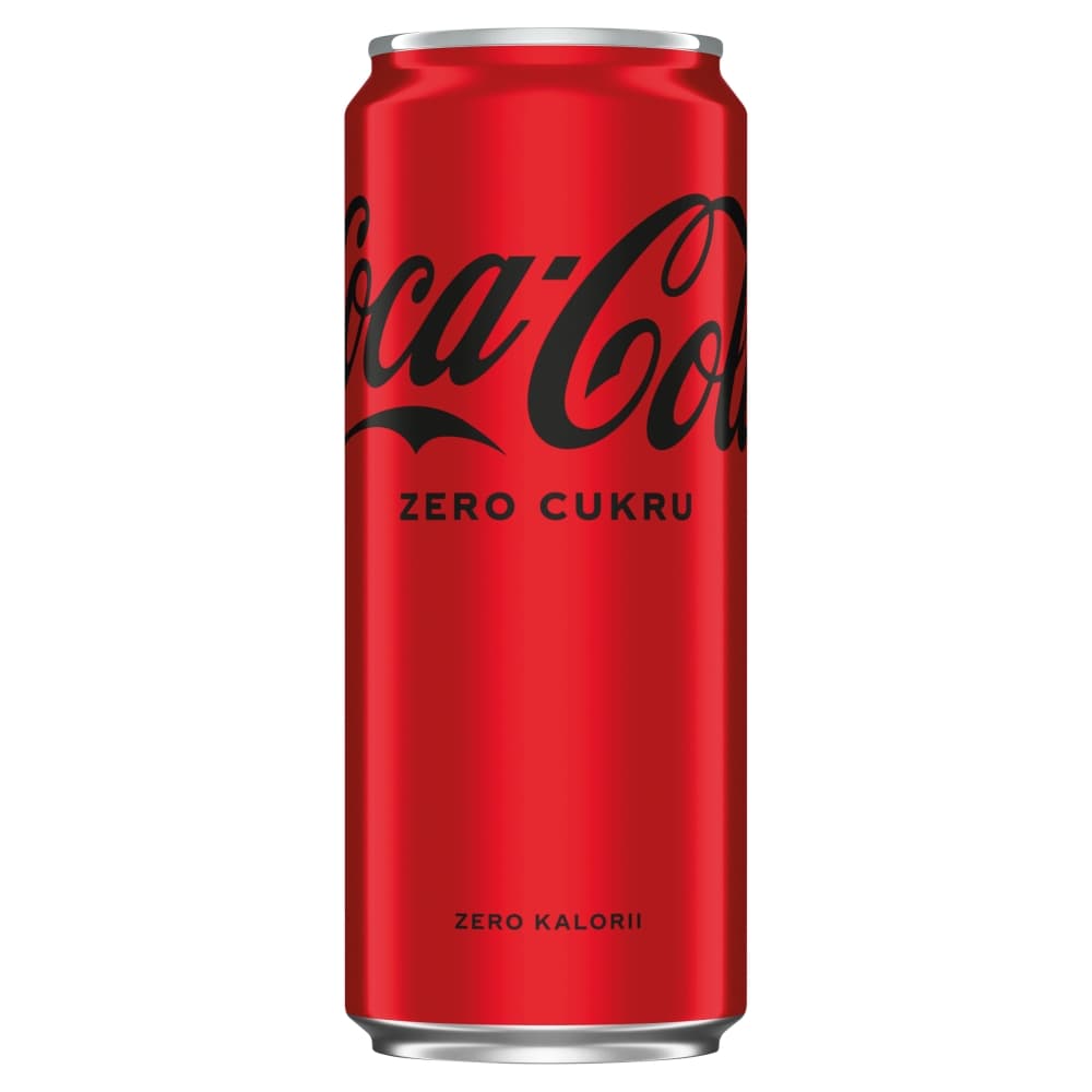 COCA-COLA ZERO Napój gazowany bez cukru puszka 330 ml