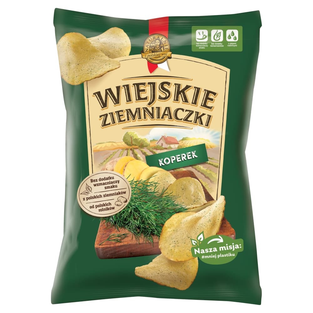 Chipsy Koperek Wiejskie Ziemniaczki 130g
