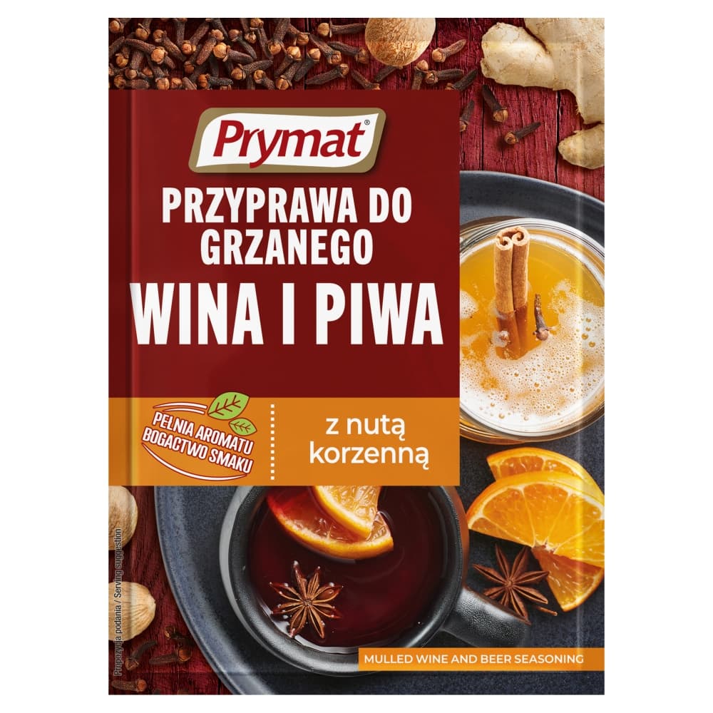 PRYMAT Przyprawa do grzanego wina i piwa z nutą korzenną 40 g