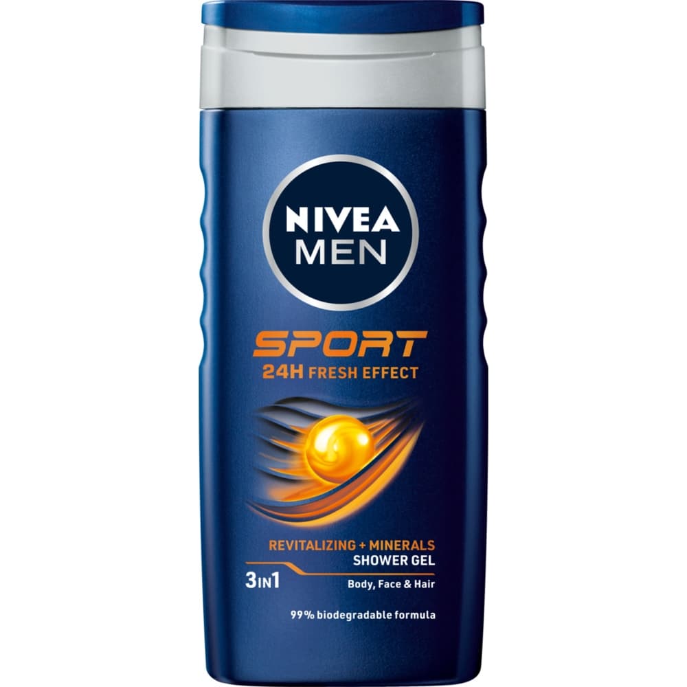 NIVEA MEN Żel pod prysznic sport 250 ml