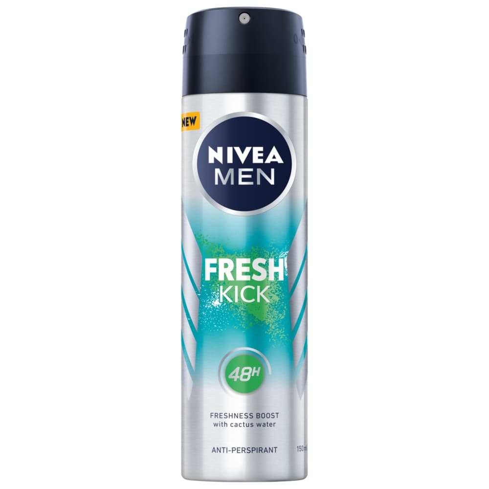NIVEA MEN Antyperspriant w aerozolu dla mężczyzn Fresh Kick 150 ml