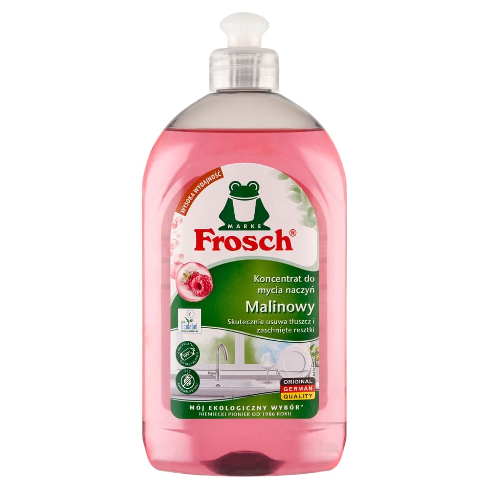 Frosch Malinowy koncentrat do mycia naczyń 500ml