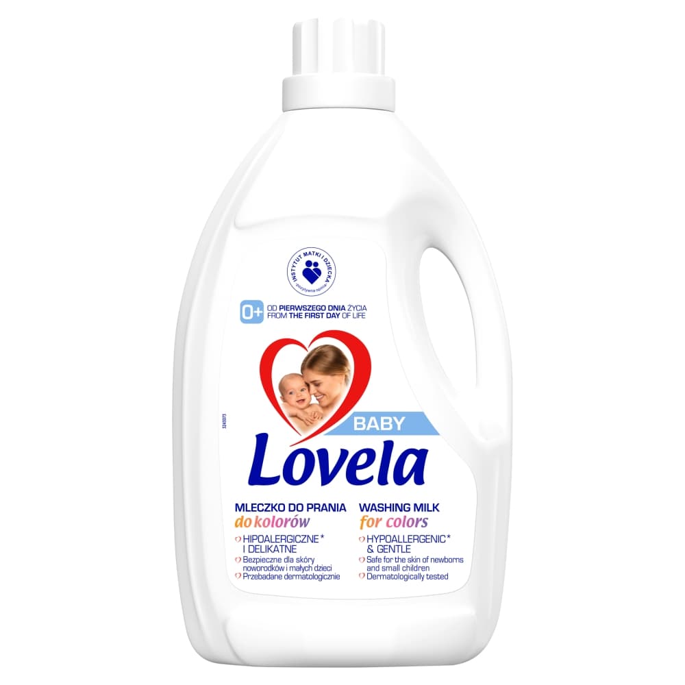LOVELA BABY Mleczko do prania kolorów dla niemowląt i dzieci 2900 ml