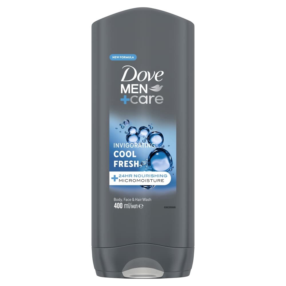 DOVE MEN+CARE Żel pod prysznic Cool Fresh 3 w 1 400 ml