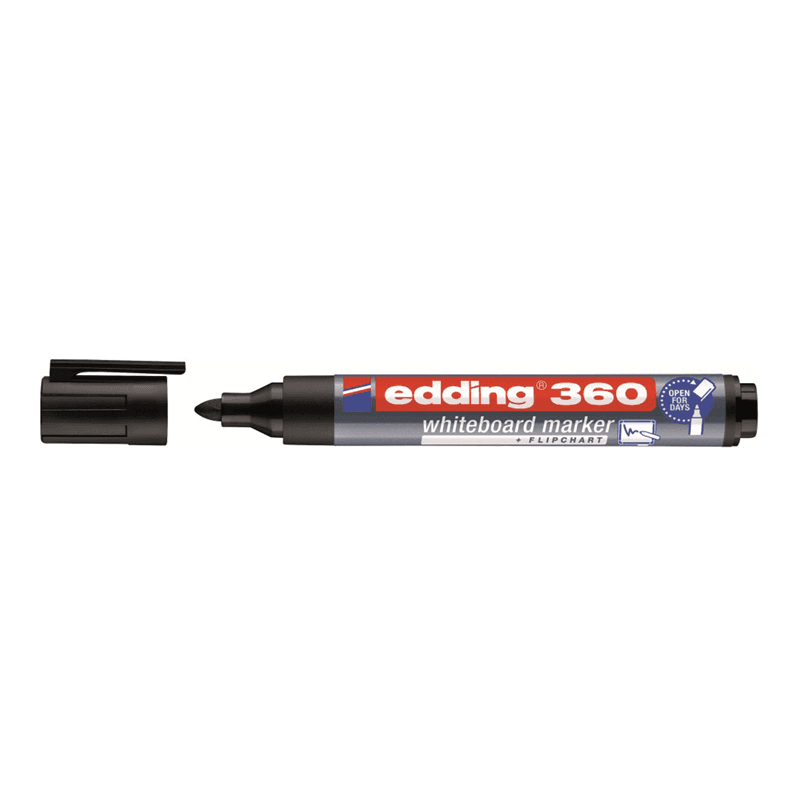 EDDING Marker do tablic czarny 1 szt.
